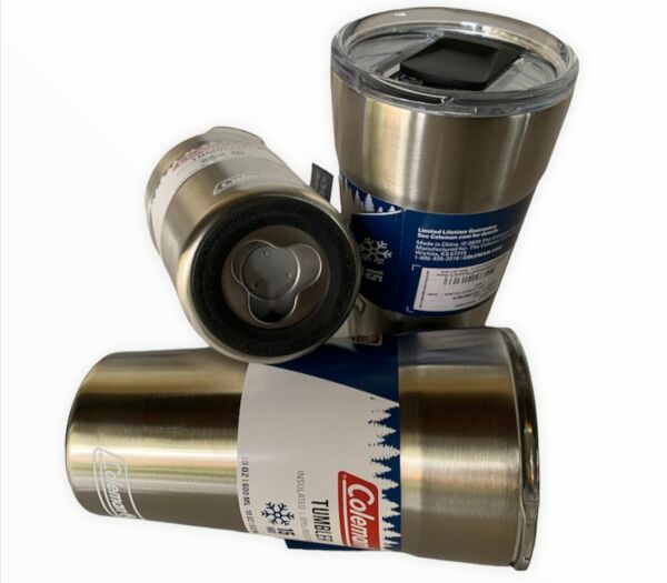 Copo Térmico Coleman com Tampa e Abridor Inox 1524 - Image 3