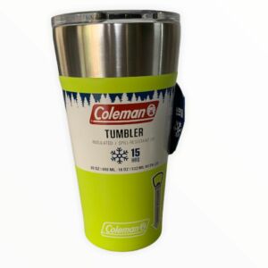 Copo Térmico Coleman com Tampa e Abridor Light Green 1525